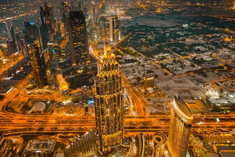 top of burj khalifa