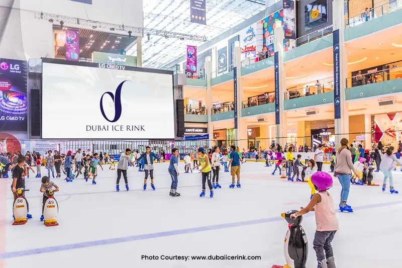 The Dubai Mall Ice Rink