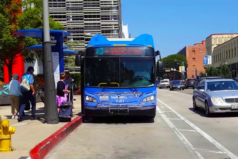 big blue bus