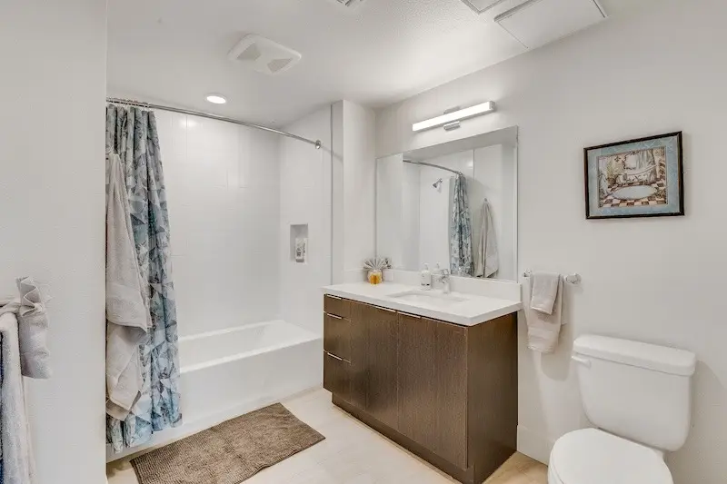llewellyn apartment bathroom with toilet