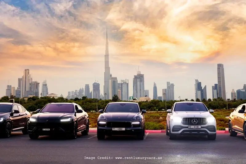 rental cars in dubai