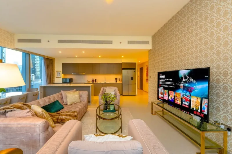 styling living space in dubai residence