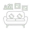 living room icon
