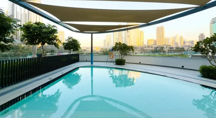 dubai grande signature residences with swimming pool