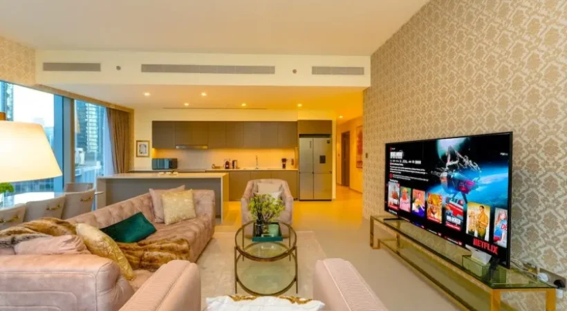 styling living space in dubai residence